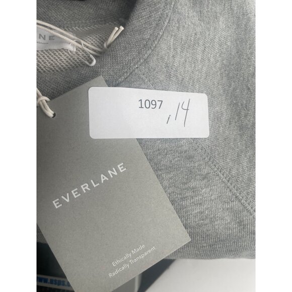 Everlane Gray French Terry Longsleeve Sweatshirt XXXS Unisex - Picture 9 of 9